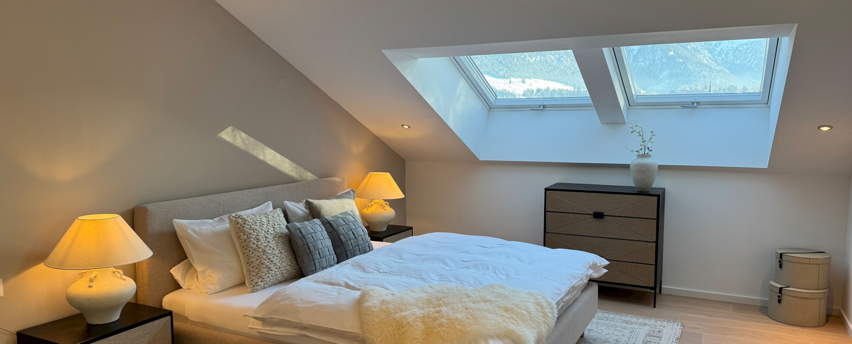 Schlafzimmer im Klopfer Haus